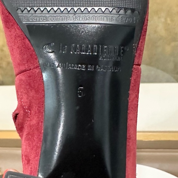 🌹LA CANADIENNE🌹 Joanie Suede Booties Size: 5